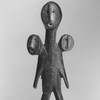 Lega, Three-Headed Figure (Sakimatwemtwe), 19th century. Brooklyn Museum, Museum Expedition 1922, Robert B. Woodward Memorial Fund, 22.486. Creative Commons-BY