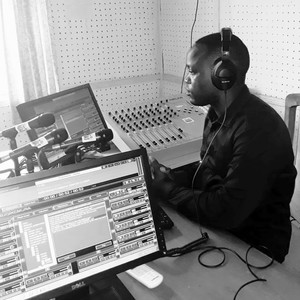 Yves Rugira hosting a show at Radio Salus. (photo: Personal photo / Yves Rugira)