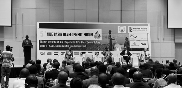 The opening ceremony of the fifth Nile Basin Development Forum in Kigali, October 23, 2017. (photo: The Niles | Nik Lehnert)