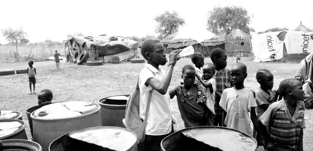 أطفال في ولاية الوحدة، جنوب السودان، 3 نوفمبر 2015.  (الصورة: النيلان | واكي سيمون فودو)