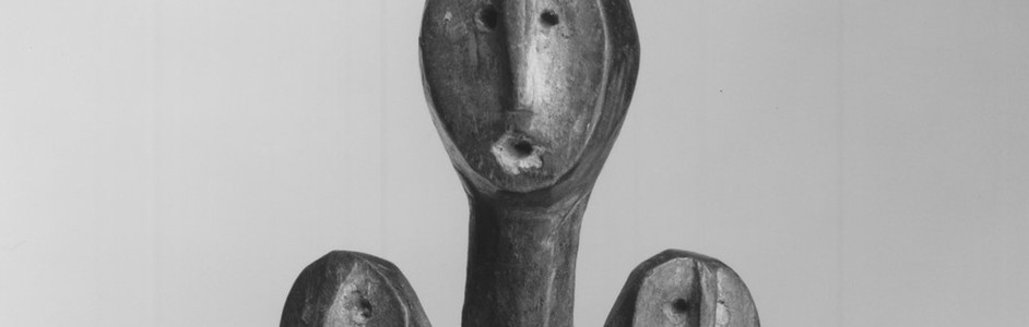 Lega, Three-Headed Figure (Sakimatwemtwe), 19th century. Brooklyn Museum, Museum Expedition 1922, Robert B. Woodward Memorial Fund, 22.486. Creative Commons-BY (photo: Brooklyn Museum)