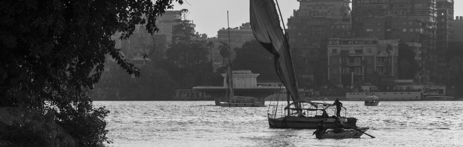 A sail boat in Egypt’s capital Cairo. (photo: The Niles / Asmaa Gamal)